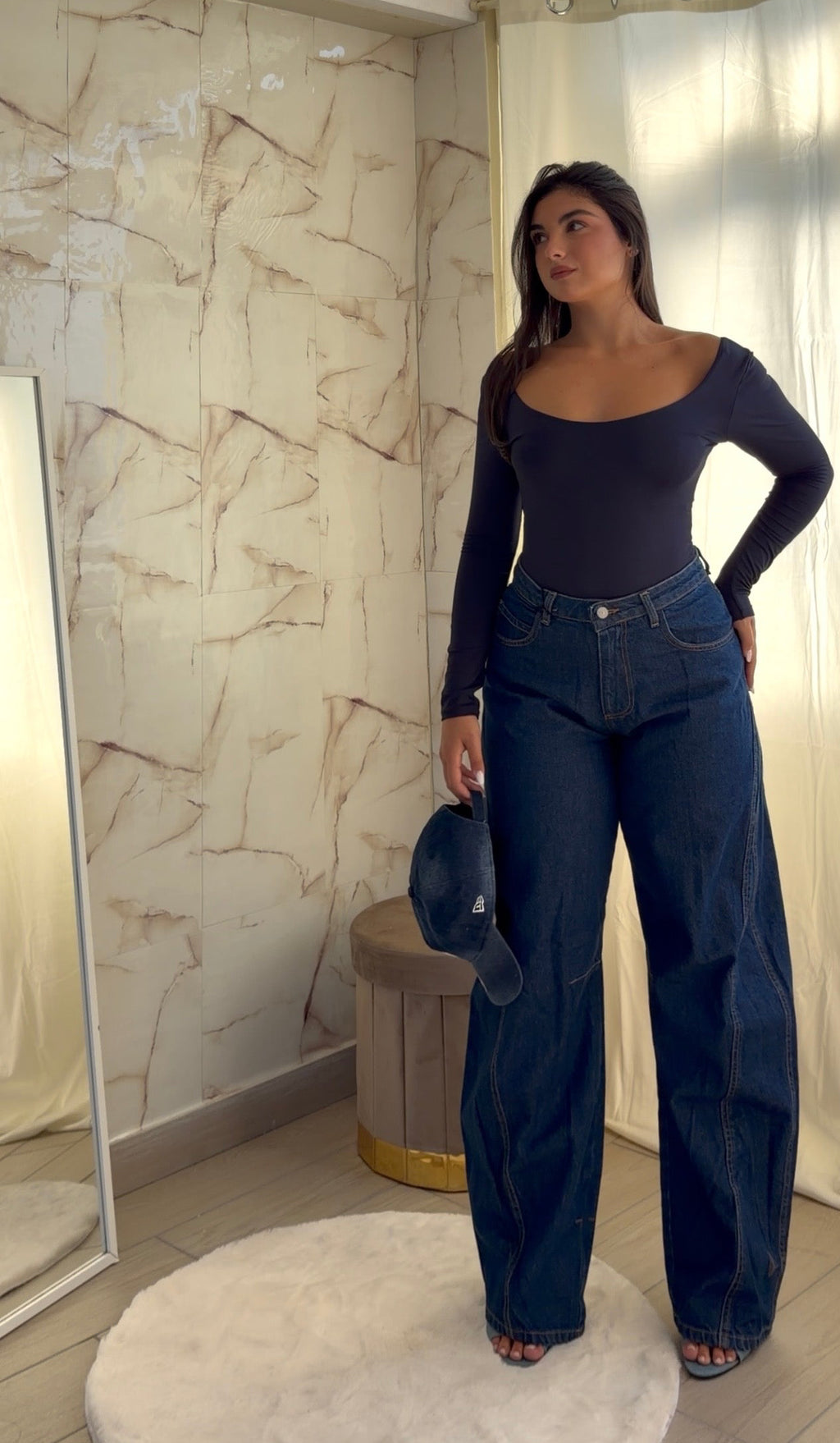 Classic Baggy Blue Jeans