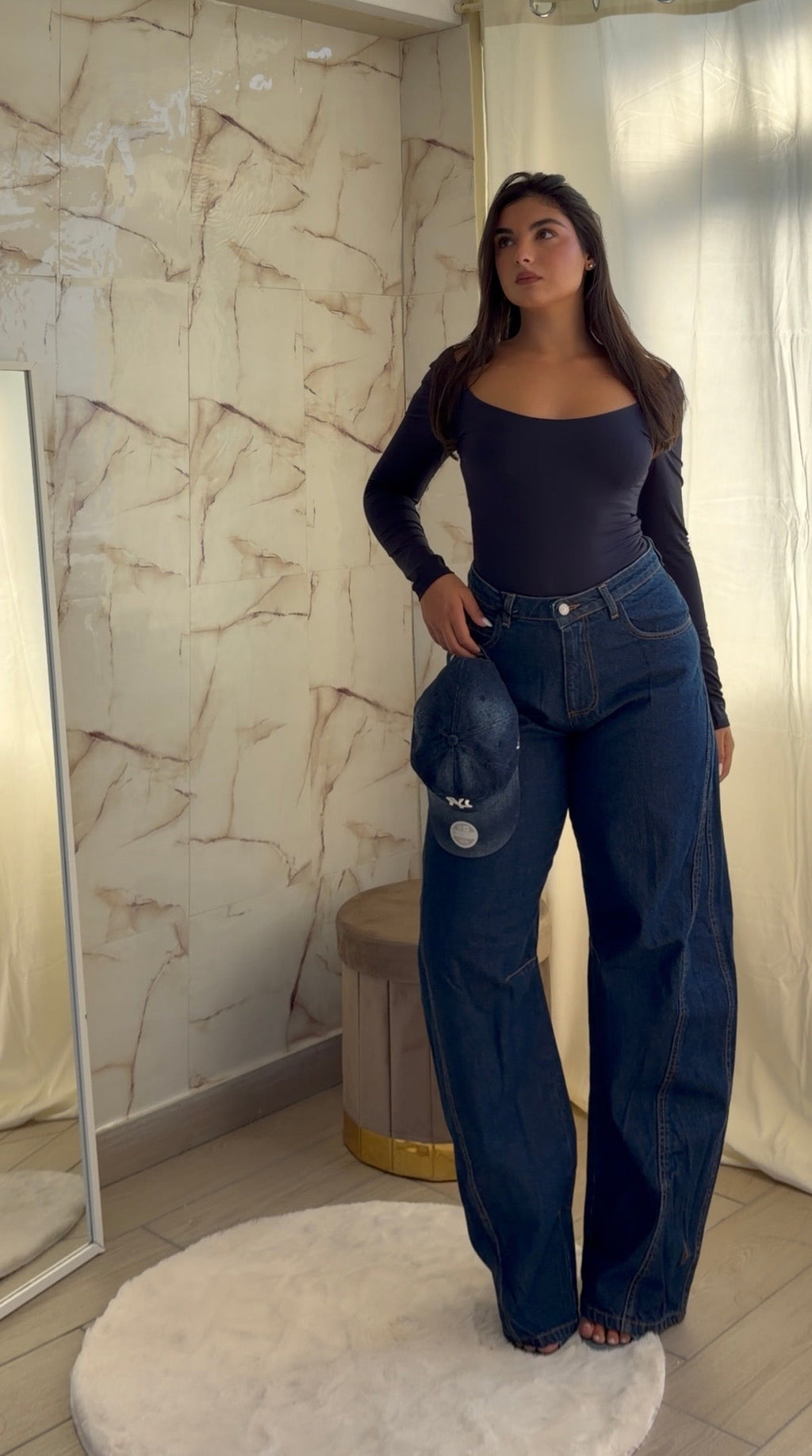 Classic Baggy Blue Jeans