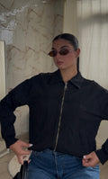 Full Zip Polo