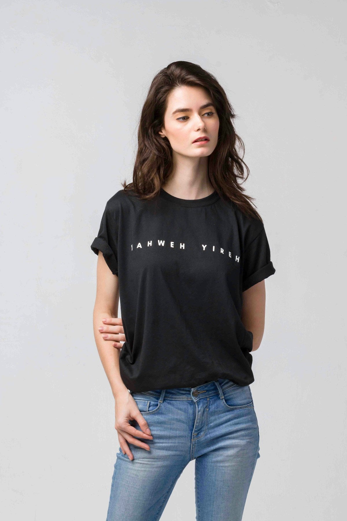 Body Nero Scollo a V